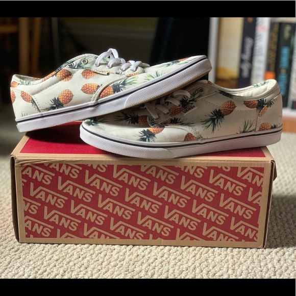 red pineapple vans
